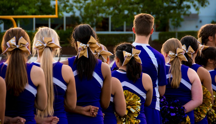 cheerleader hairstyles